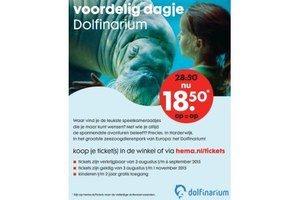 voordelig dagje dolfinarium