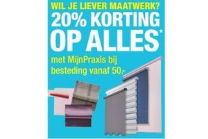 korting op maatwerk met mijnpraxis