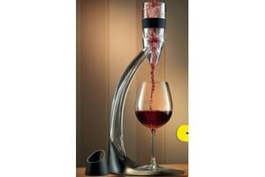 wijn decanteer set