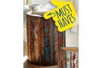 handgemaakte houten kruk