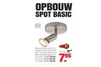 opbouw spot basic