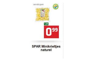 spar minikrieltjes naturel 