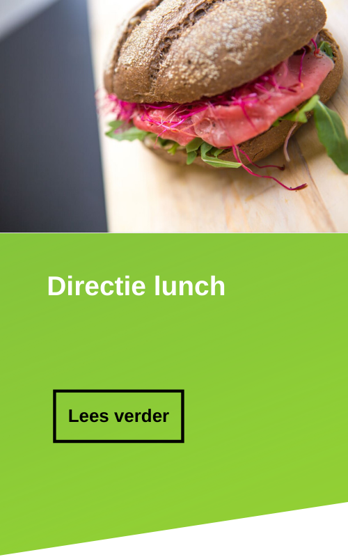 Lunch voor directie in zaandam